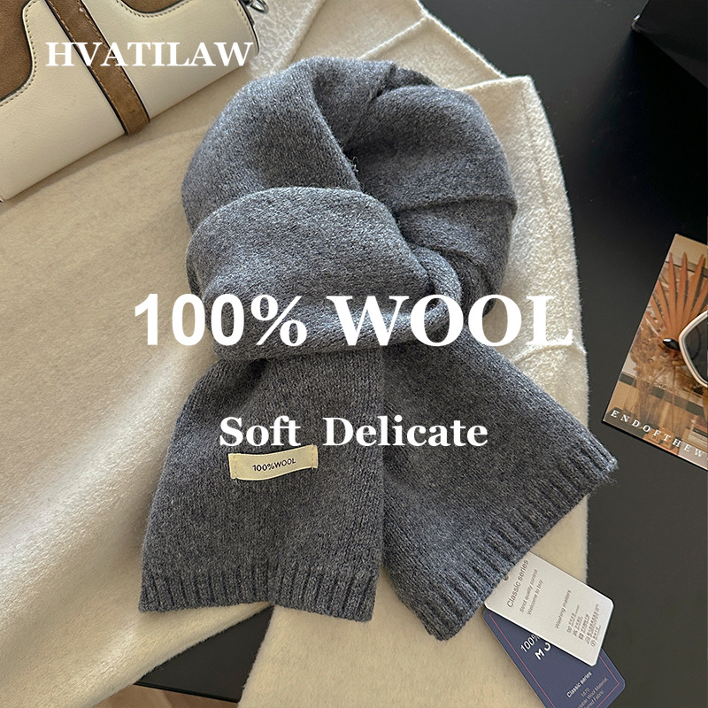 Wool Scarf Men - Cachecol 100% Lã para Mulheres e