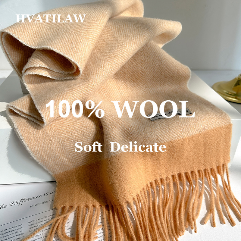 Wool Scarf Men - Cachecol de Lã 100% Pura para
